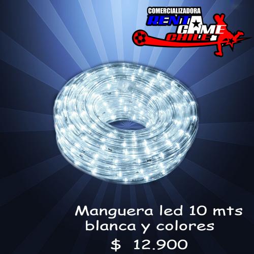 Manguera led 10 mts dif colores Estas mang - Imagen 1