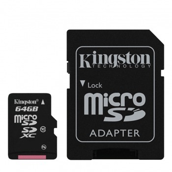 Memorias Micro sd 64 gb marca Kingston clas - Imagen 1