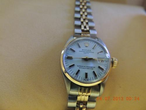 Vendo Reloj Rolex de Mujer Oyster Perpetual D - Imagen 2